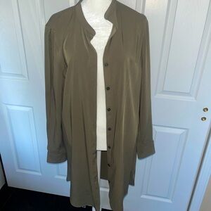 BCBG green cover up